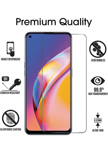 Oppo Reno4 F / Reno 4f Için Ekran Koruyucu - Şeffaf (Yurt Dışından)
