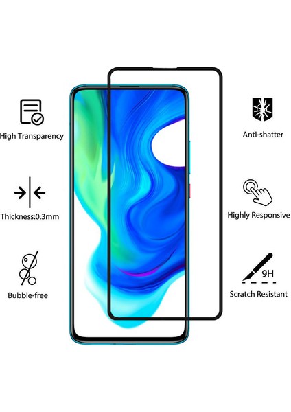 Oppo Reno4 F / Reno 4f Temperli Cam Ekran Koruyucu (Yurt Dışından)