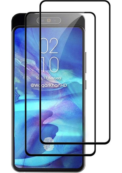 Samsung Galaxy A80 Temperli Cam Ekran Koruyucu (Yurt Dışından)