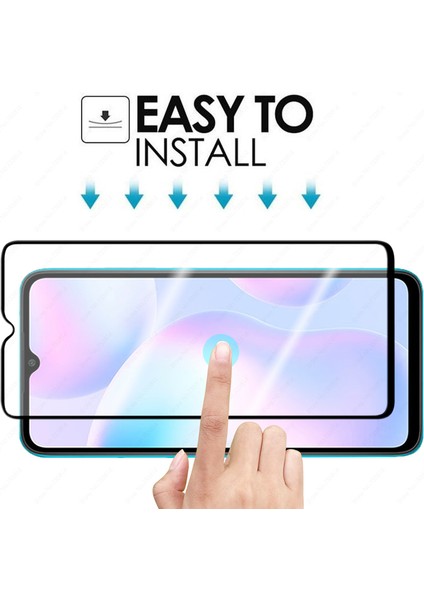 Xiaomi Redmi 9A Temperli Cam Ekran Koruyucu (Yurt Dışından)