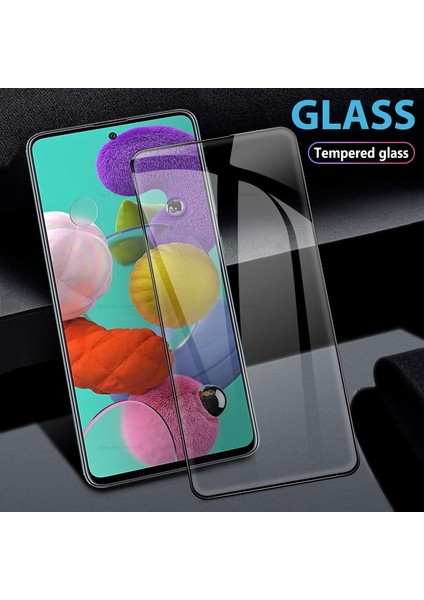 Samsung Galaxy A71 Temperli Cam Ekran Koruyucu (Yurt Dışından)