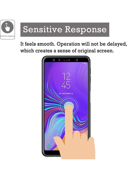 Samsung Galaxy A9 2018 Temperli Cam Ekran Koruyucu (Yurt Dışından)