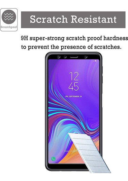 Samsung Galaxy A9 2018 Temperli Cam Ekran Koruyucu (Yurt Dışından)