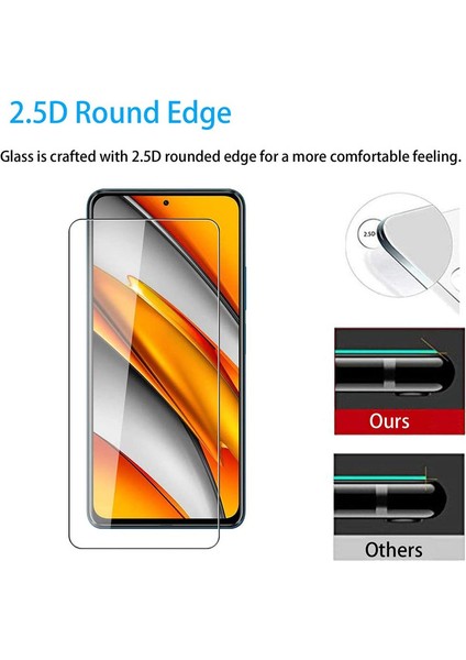 Xiaomi Poco F3 Için Ekran Koruyucu - Şeffaf (Yurt Dışından)