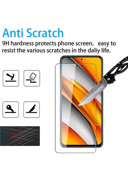 Xiaomi Poco F3 Için Ekran Koruyucu - Şeffaf (Yurt Dışından)