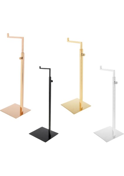 Ayarlanabilir Çelik Çanta Ekran Standı Askı Çanta Çanta Asılı Raf Tutucu Siyah (Yurt Dışından) modelleri