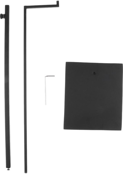 Ayarlanabilir Çelik Çanta Ekran Standı Askı Çanta Çanta Asılı Raf Tutucu Siyah (Yurt Dışından) indirimleri