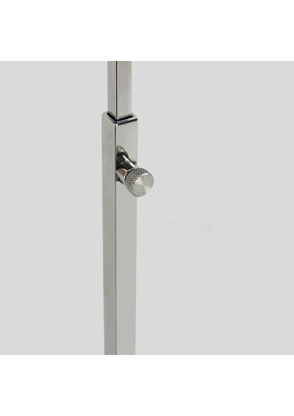 Paslanmaz Çelik Ayarlanabilir Metal Çanta Çanta Ekran Standı Tutucu Raf Gümüş (Yurt Dışından) fırsatları