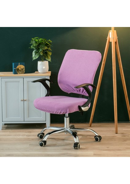 Ofis Bilgisayar Sandalye Koltuk Kapağı Yemek Odası Sandalye Slipcover Koruyucu Mavi (Yurt Dışından)