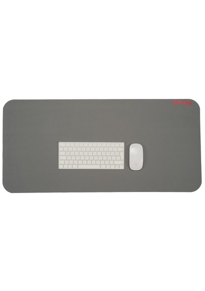 Speed 40cm X 85cm Masaüstü Oyun Gaming Ofis Baskısız Kaymaz Mouse Pad - Gri