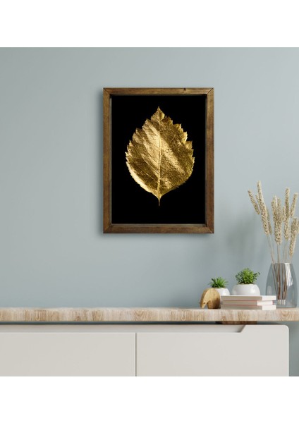 Gift Otel Odası Konseptli Doğal Masif Ahşap Çerçeveli Tablo 30 x 40 cm - 115 modelleri