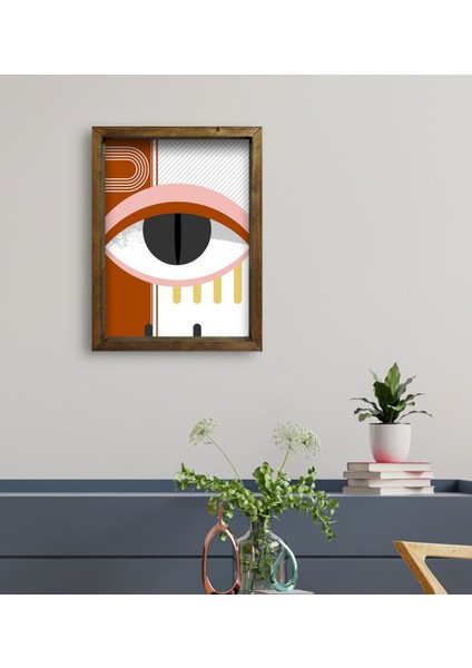 Gift Otel Odası Konseptli Doğal Masif Ahşap Çerçeveli Tablo 30 x 40 cm - 66 fiyatları