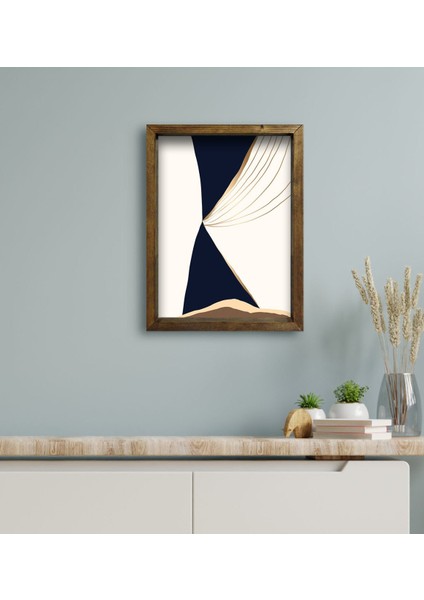 Gift Otel Odası Konseptli Doğal Masif Ahşap Çerçeveli Tablo 30 x 40 cm - 51 modelleri