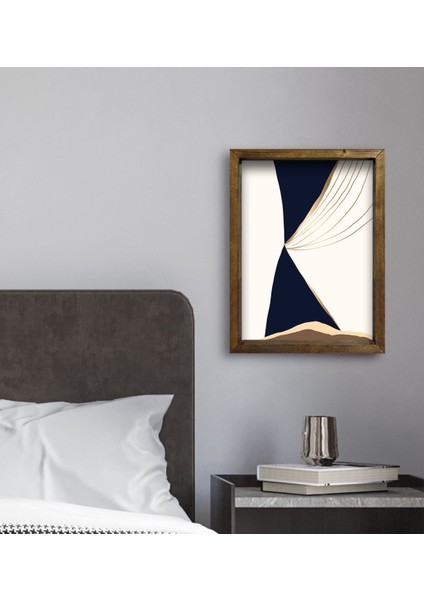 Gift Otel Odası Konseptli Doğal Masif Ahşap Çerçeveli Tablo 30 x 40 cm - 51 fırsatları