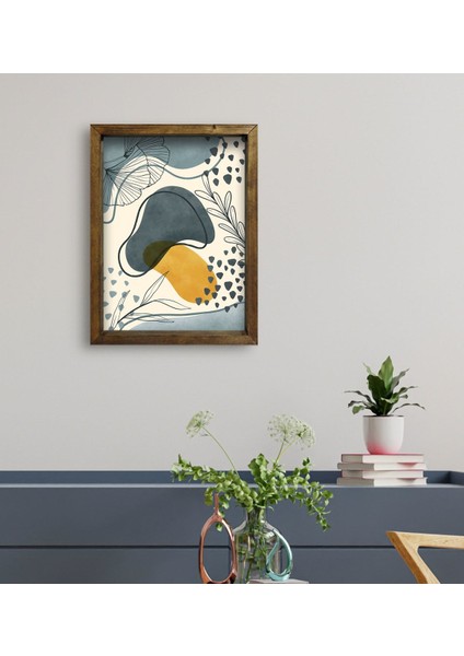 Gift Otel Odası Konseptli Doğal Masif Ahşap Çerçeveli Tablo 30 x 40 cm - 85 fiyatları