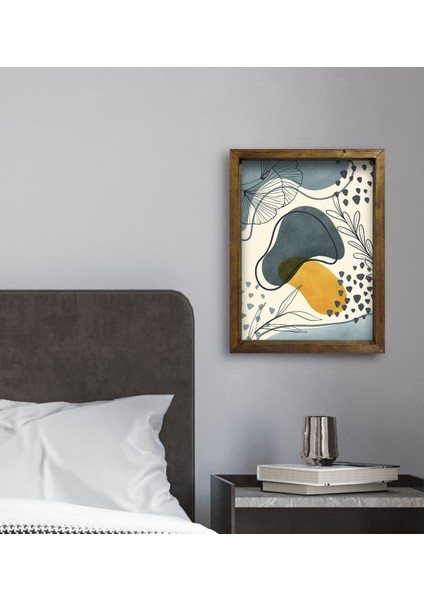 Gift Otel Odası Konseptli Doğal Masif Ahşap Çerçeveli Tablo 30 x 40 cm - 85 fırsatları
