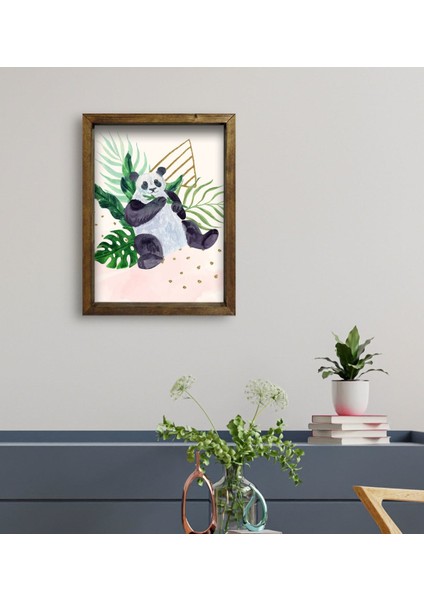 Gift Otel Odası Konseptli Doğal Masif Ahşap Çerçeveli Tablo 30 x 40 cm - 57 fiyatları