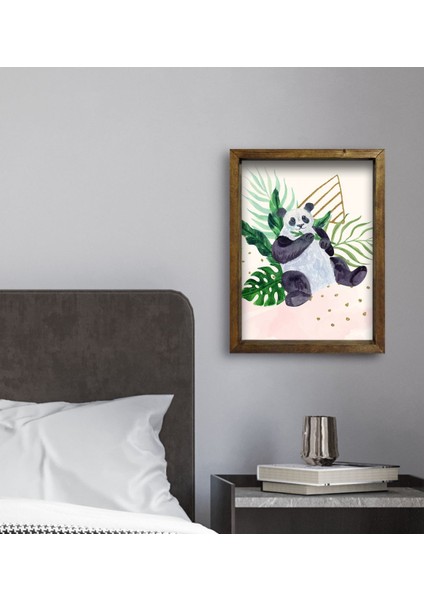 Gift Otel Odası Konseptli Doğal Masif Ahşap Çerçeveli Tablo 30 x 40 cm - 57 fırsatları