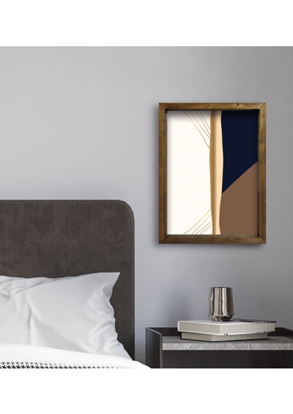 Gift Otel Odası Konseptli Doğal Masif Ahşap Çerçeveli Tablo 30 x 40 cm - 53 fırsatları