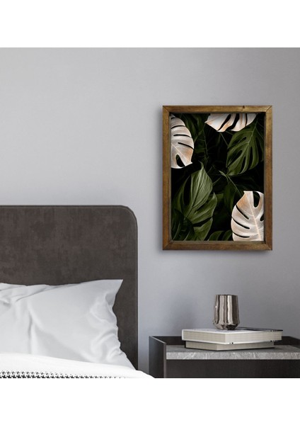 Gift Otel Odası Konseptli Doğal Masif Ahşap Çerçeveli Tablo 30 x 40 cm - 120 fırsatları