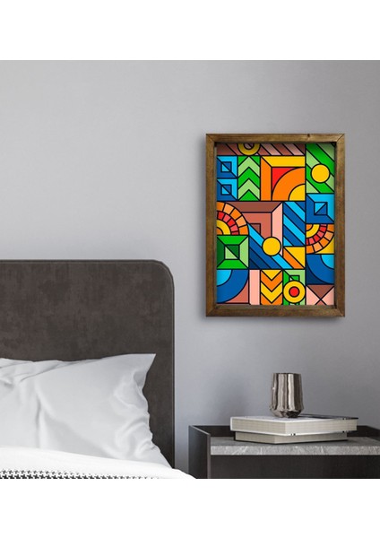 Gift Otel Odası Konseptli Doğal Masif Ahşap Çerçeveli Tablo 45 x 65 cm - 23 fırsatları