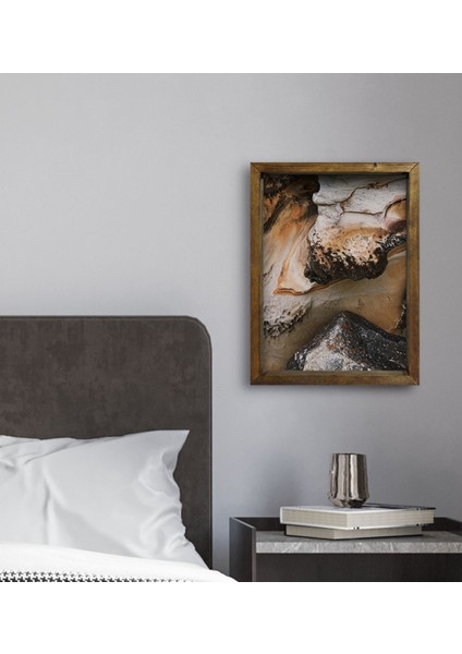 Gift Otel Odası Konseptli Doğal Masif Ahşap Çerçeveli Tablo 45 x 65 cm - 122 fırsatları