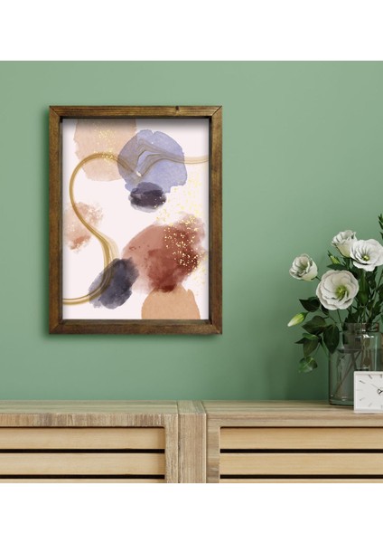 Gift Otel Odası Konseptli Doğal Masif Ahşap Çerçeveli Tablo 45 x 65 cm - 64 fiyatları