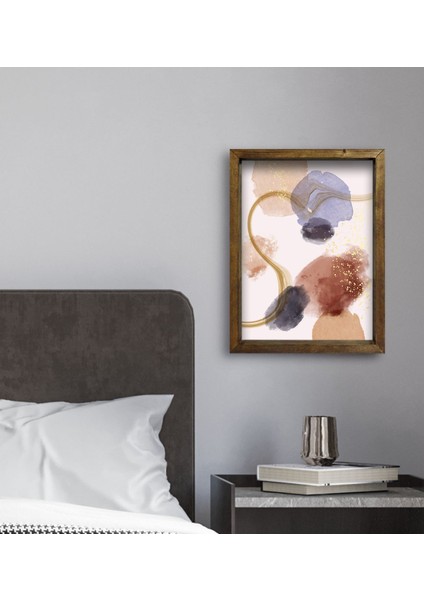 Gift Otel Odası Konseptli Doğal Masif Ahşap Çerçeveli Tablo 45 x 65 cm - 64 fırsatları