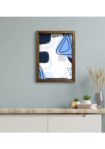 Gift Otel Odası Konseptli Doğal Masif Ahşap Çerçeveli Tablo 45 x 65 cm - 54 modelleri