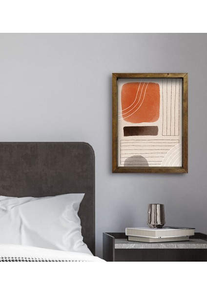 Gift Otel Odası Konseptli Doğal Masif Ahşap Çerçeveli Tablo 45 x 65 cm - 48 fırsatları
