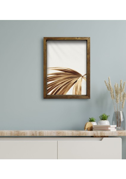 Gift Otel Odası Konseptli Doğal Masif Ahşap Çerçeveli Tablo 30 x 40 cm - 117 modelleri