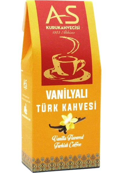 As Kurukahvecisi Vanilyalı Türk Kahvesi 100 Gr. Kutu