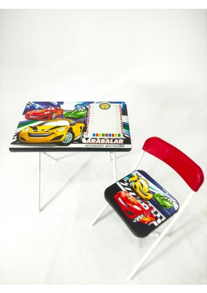 Çocuk Ders Çalişma Masasi-white