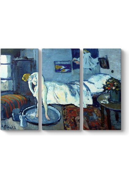 Pablo Picasso - The Blue Room Tablosu
