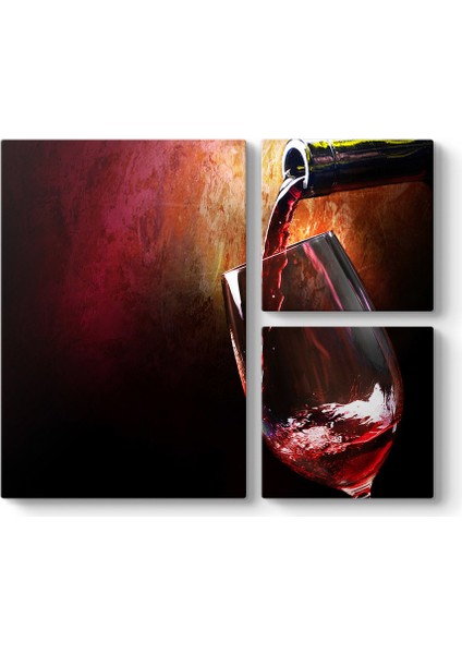 Yıllanmış Kırmızı Şarap Tablosu