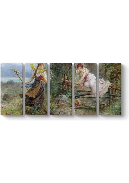 Hans Zatzka - The Berry Picker Tablosu