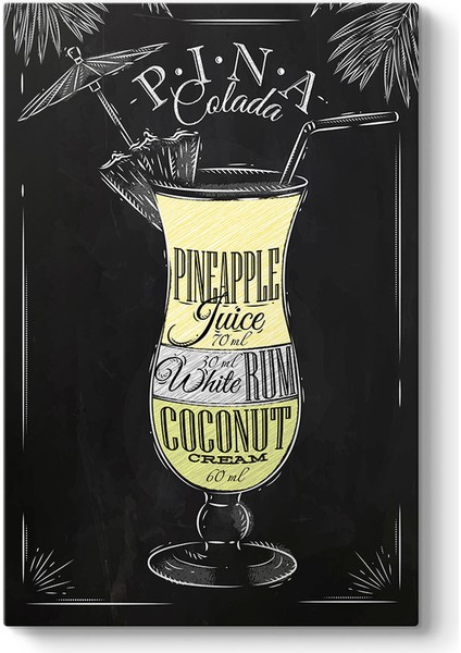 Pina Colada Kokteyl Tarifi Tablosu