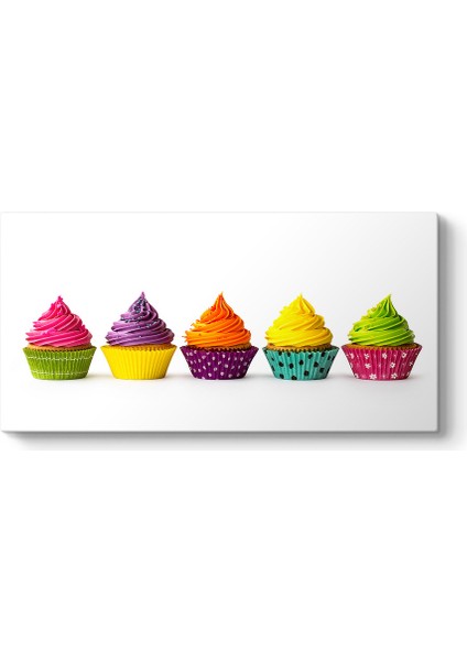 Renkli Cupcake Tablosu