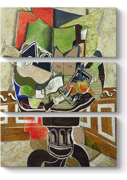 Georges Braque - The Round Table Tablosu