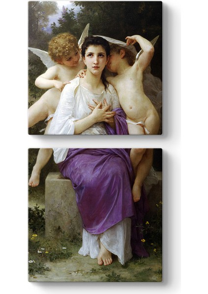 William Adolphe Bouguereau - Awakening Tablosu
