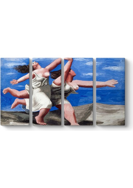 Pablo Picasso - Women Running Tablosu
