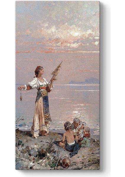Franz Richard Unterberger - Naples Tablosu