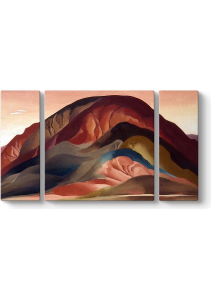 Georgia Okeeffe - Rust Red Hills Tablosu