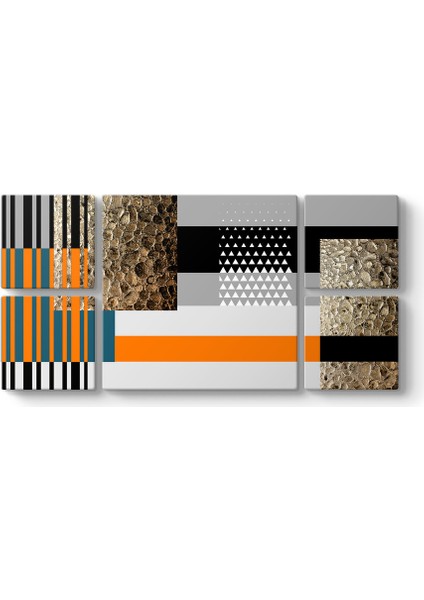 Illüstrasyon Gold Soyut Tablo