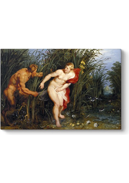 Peter Paul Rubens - Pan And Syrinx Tablosu