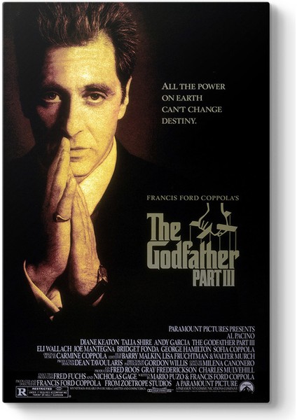 The Godfather Film Afişi Tablosu