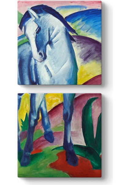 Franz Marc - Blue Horses Tablosu