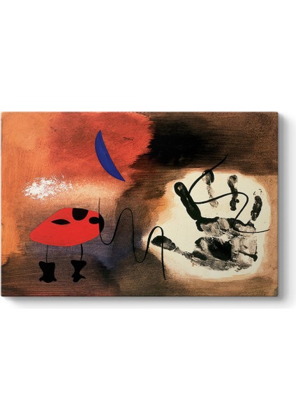 Joan Miro - Color And Line Tablosu