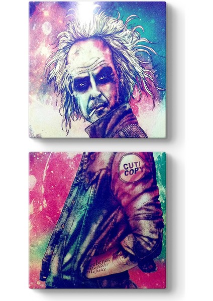 Albert Einstein Popart Tablosu
