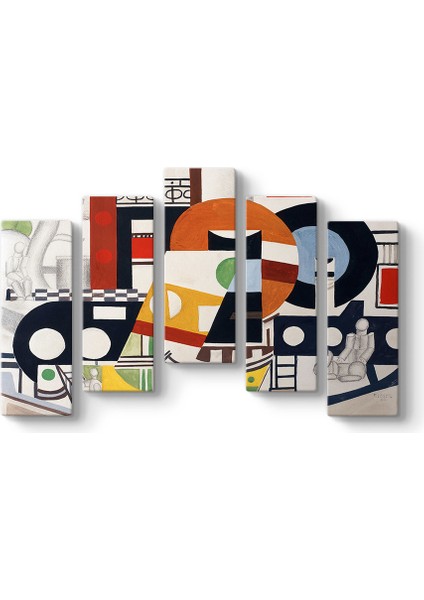 Fernand Leger - Le Remorqueur Tablosu